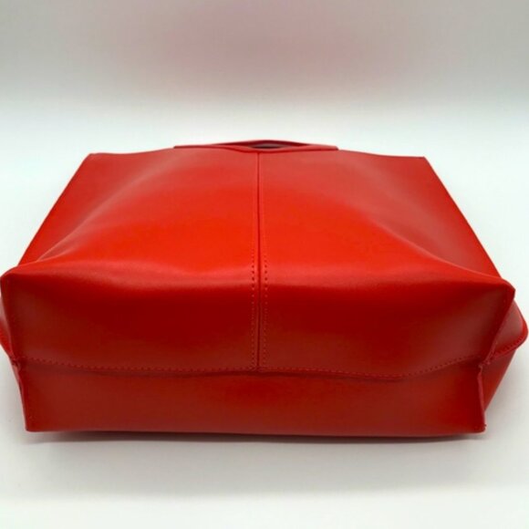 Kenzo Red Geometric Tote Bag - Picture 4 of 7